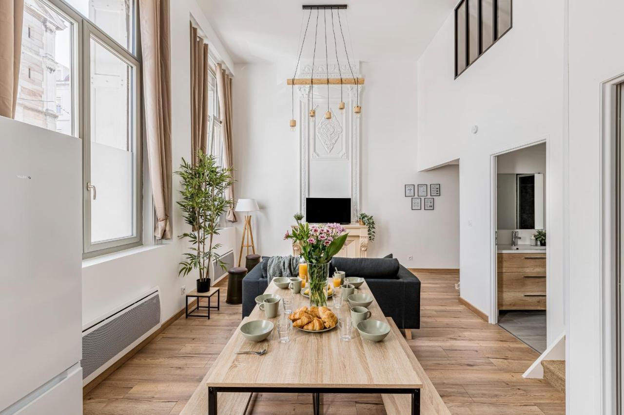 Charmant & Spacieux Appartement En Coeur De Ville Saint-Etienne  Zewnętrze zdjęcie