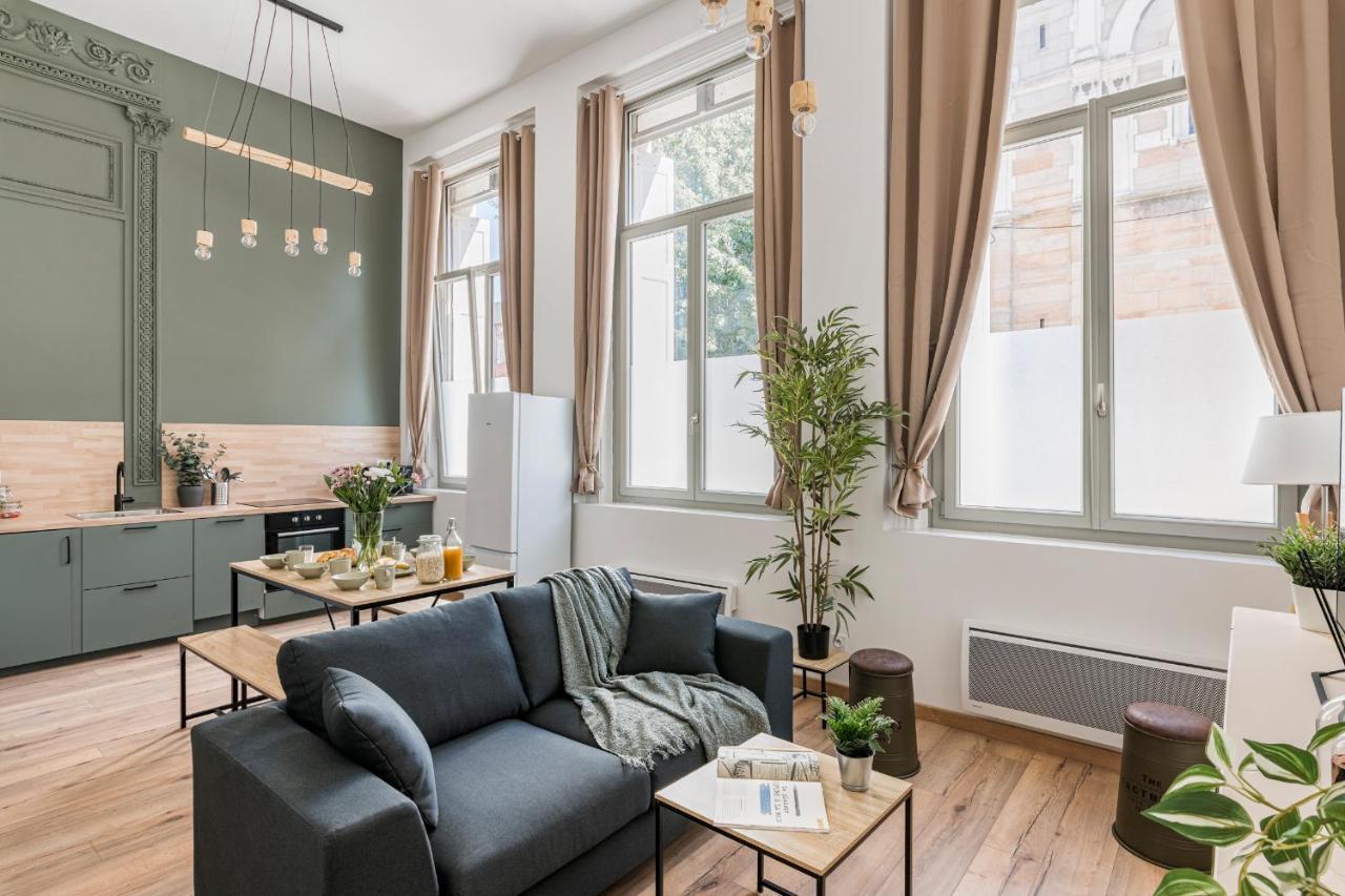 Charmant & Spacieux Appartement En Coeur De Ville Saint-Etienne  Zewnętrze zdjęcie